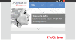 Desktop Screenshot of enzymatics.com